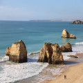 Praia da Rocha: strand, kliffen, boulevard en activiteiten bij Portimão in de Algarve